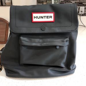 Hunter large black backpack